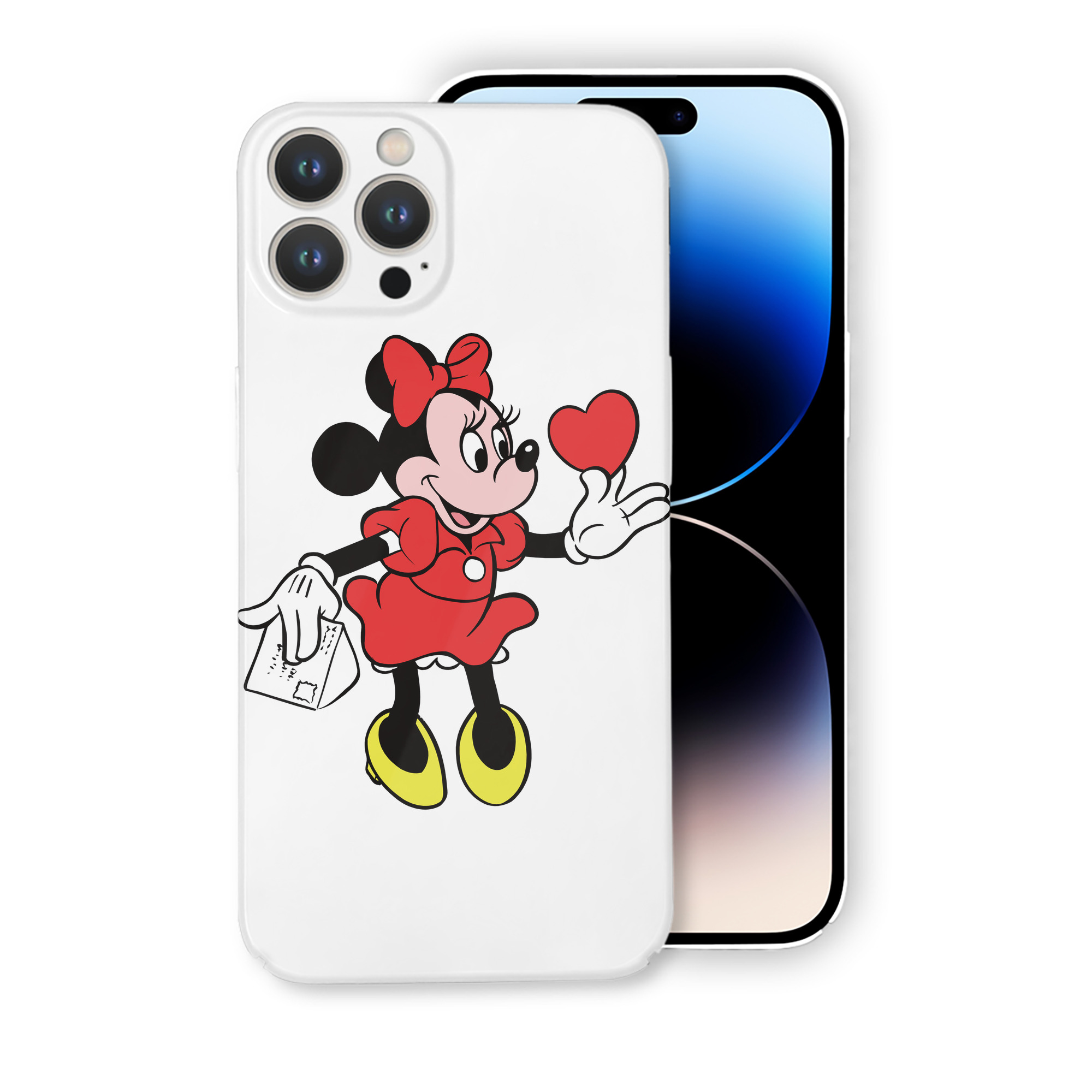 （画像用） ミッキーマウス Mickey Mouse 【iPhone 14シリーズ対応】ハードケース